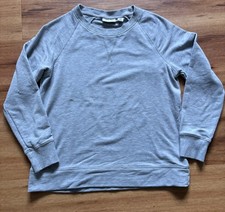 L.L. Bean Classic Crewneck Pullover Gray Sweatshirt Womens Size Small Comfy