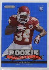 2013 Panini Prizm Rookie Impact Wal-Mart Blue Prizm Knile Davis #9 4f9