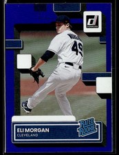 2022 Donruss #79 Eli Morgan Holo Purple RC Baseball Card 3801L