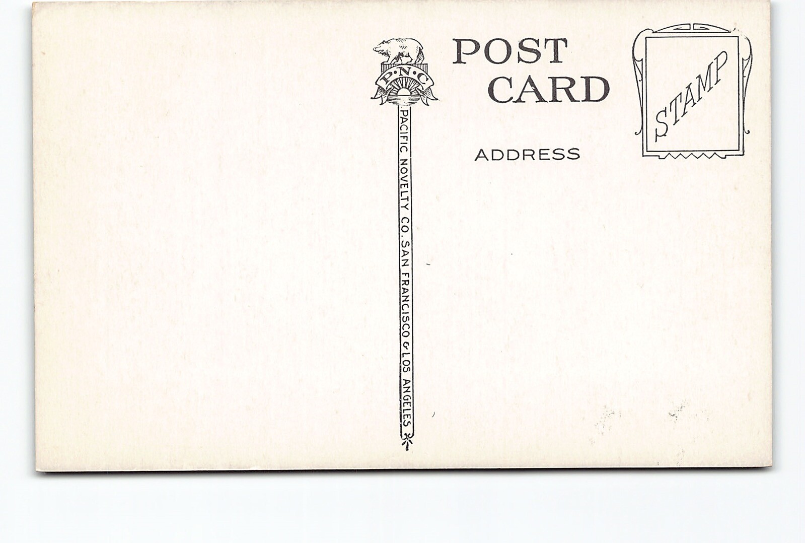 Big Tree Grove Santa Cruz California CA DB Postcard Vtg Unposted