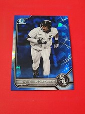 Oscar Colas 2022 Bowman Chrome Draft Sapphire #BDC-51 , Chicago White Sox