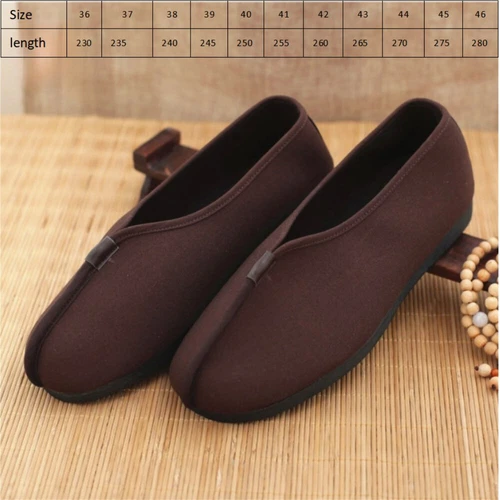 Buddhist Monk Shaolin Shoes Tai Chi Kung Fu Martial Arts Wushu Flats - Picture 3 of 10