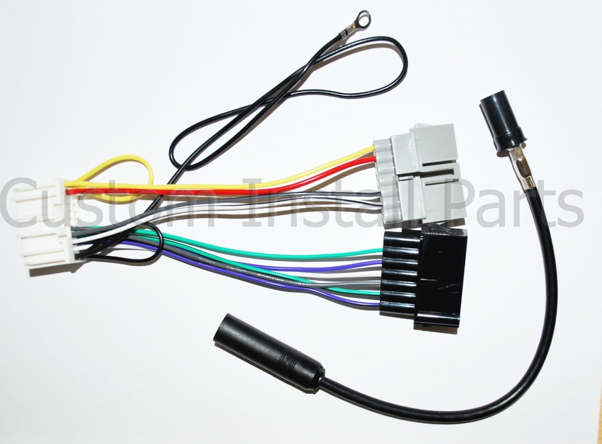 Old to New Style Factory Radio Stereo Install Wire Harness Adapter