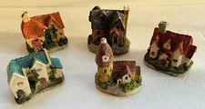 Museum Collections Cornwall Mini Houses Lot of 5 Realistic  Artistic 1987