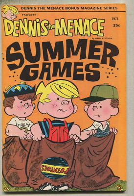 Dennis The Menace : Summer Games   FN  Fawcett Publication   D8