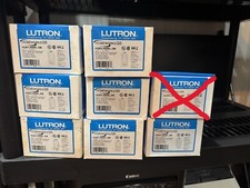 Lutron Homeworks QS RF Hybrid seeTouch 6 Button Keypad HQRD-H6BRL-SW - 560/Each