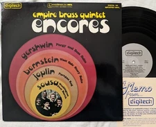 Digitech DIGI 104 lp Empire Brass Quintet ENCORES Soundstream AUDIOPHILE inserts