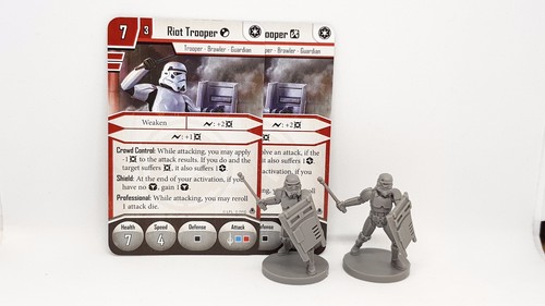 Star Wars Imperial Assault – Heart Of The Empire – Figures and Deployment Cards - Picture 2 of 10