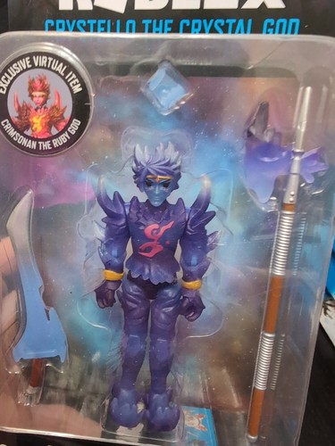 Roblox Crystello the Crystal God Action Figure 4" Jazwares NEW in package - Picture 2 of 8