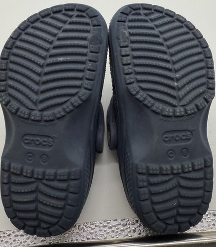Crocs Classic Größe 8 Unisex Kinder Clogs - Blau - Bild 7 von 8