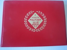 Vintage Joseph Pulitzer JHS 145 Diploma Case/Folder (8x6)