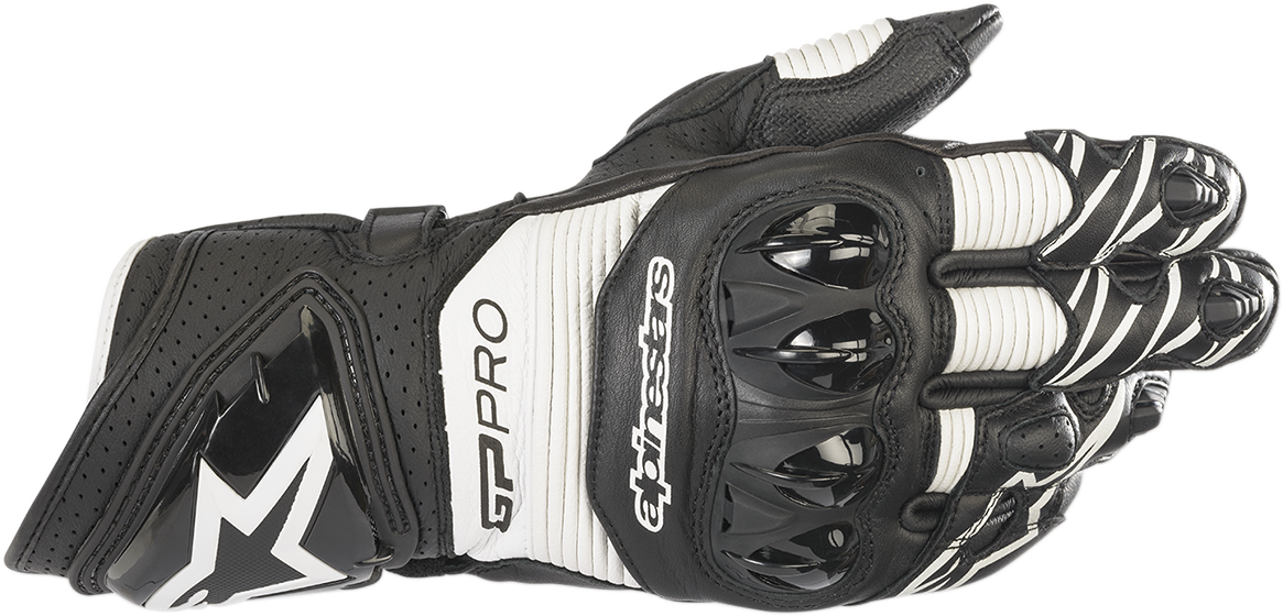Alpinestars GP Pro RS3 Gloves Black/White XL | eBay