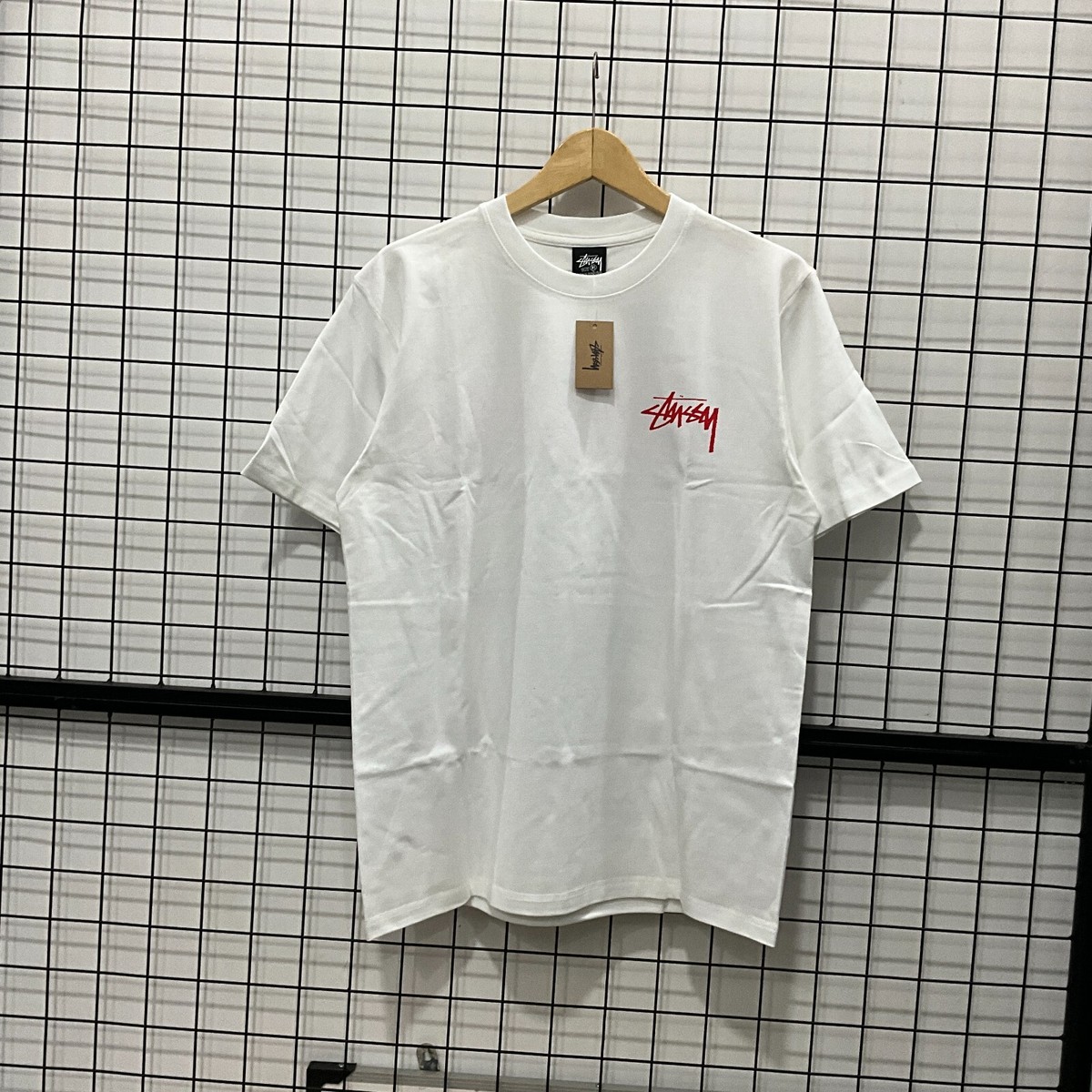 BRAND NEW STUSSY BEAT CRAZY TEE WHITE - XLARGE | eBay