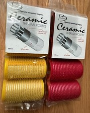 New Spornette Battalia Ceramic Thermal Rollers 32 mm 36 mm Lot Of 2, 4 Per Pkg