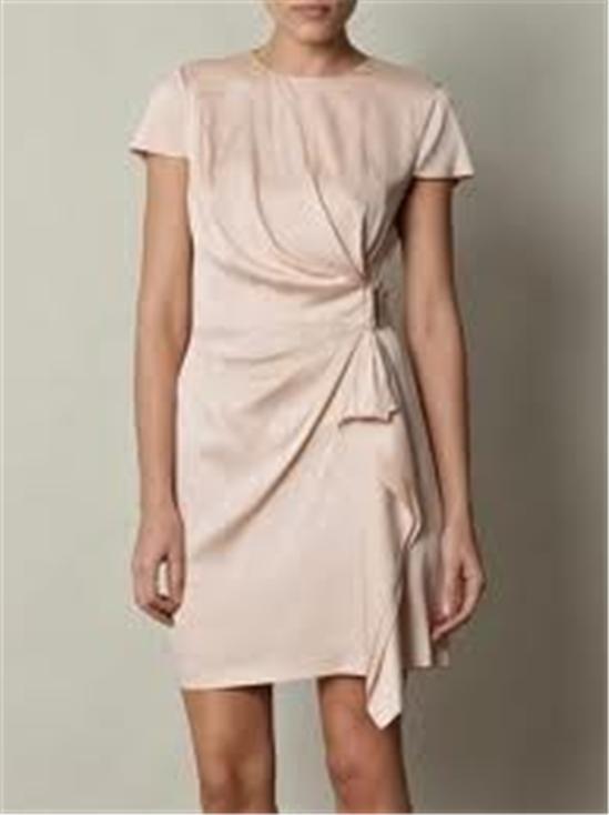DVF Diane Von Furstenberg ALBA TWO MINI Stretch Silk Zip