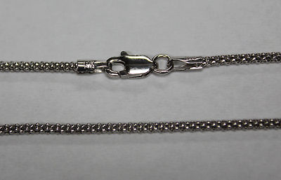 14k Yellow Gold Round Box Chain Necklace, 1.4mm, 24