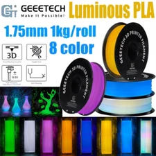 Geeetech Luminous PLA Filament 1.75mm 1KG Glowing in the Dark For 3D Printer