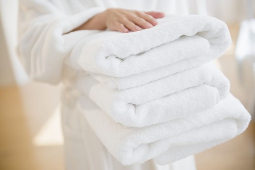 4X White Extra Large Bath Sheets 100% Premium Egyptian Cotton Soft Towel 500 GSM - 第 2/3 張圖片
