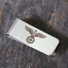 Krawattenklammer Krawattennadel Krawattenhalter Clip Reichsadler WH WK2 Retro