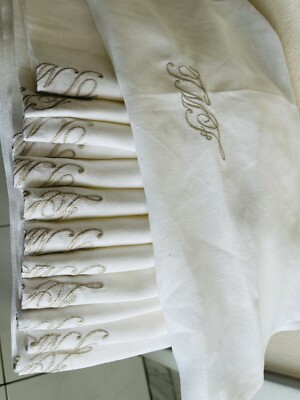 Set of 14 linen napkins Personalized JMF party napkins 