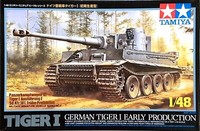 Tamiya 32504 Tiger I Early Production 1:48 Zustand 1: Original Unversiegelt