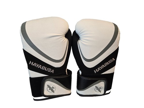 Hayabusa Ikusa Charged 12oz White Boxing Gloves | eBay
