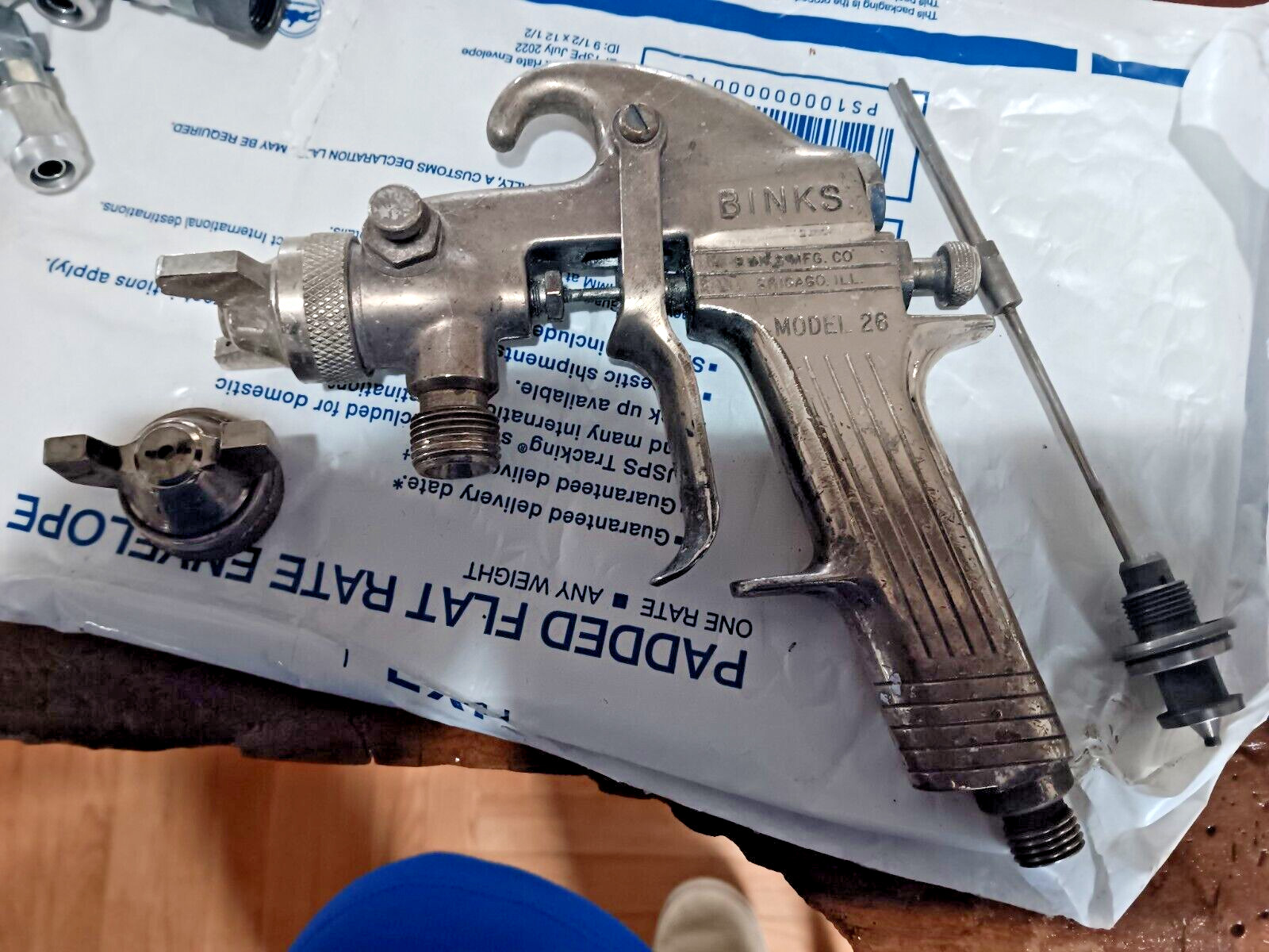 BINKS- Model 26 Paint spray gun/parts devilbiss