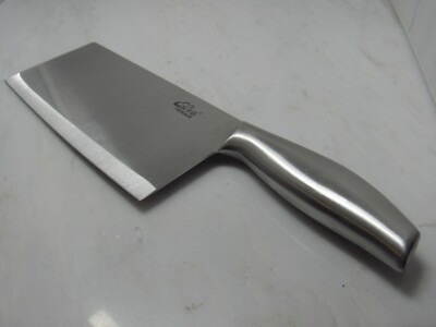 HIGH QUALITY DURABLE 7.2'' BLADE STAINLESS STEEL BUTCHER KNIFE WITH STAINLESS STE
