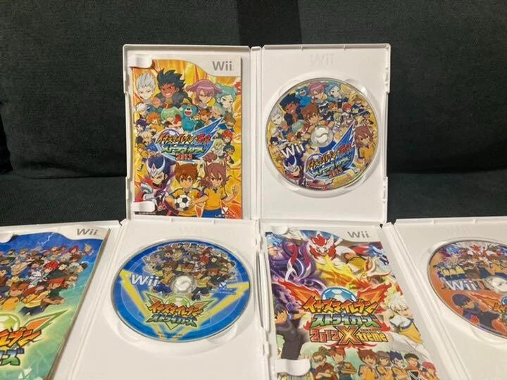 Inazuma Eleven Strikers & 2012 Xtreme 2 & Go Strikers 2013 Nintendo Wii Japan - Image 3 of 4