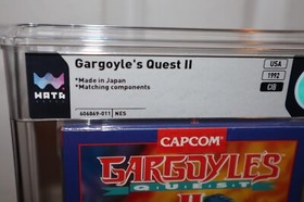WATA 9.4 - CIB - NES - Gargoyle's Quest II: 2 The Demon Darkness Nintendo RARE