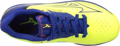 MIZUNO Table Tennis Shoes WAVE DRIVE NEO 3 Yellow Navy 81GA2200  US8.5(26.5cm)