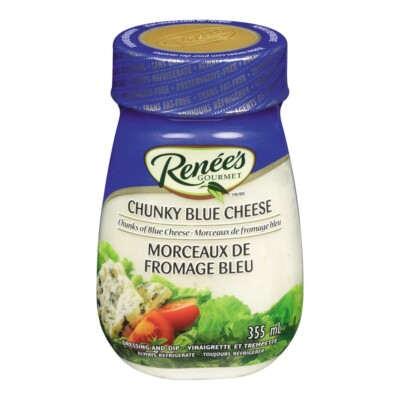 2 Jars of Renee's Chunky Blue Cheese Salad Dressing 355ml Each | eBay