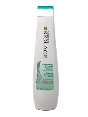 BIOLAGE Cooling Mint Scalp Sync Shampoo | Cleanses Excess Oil From The Hair &...