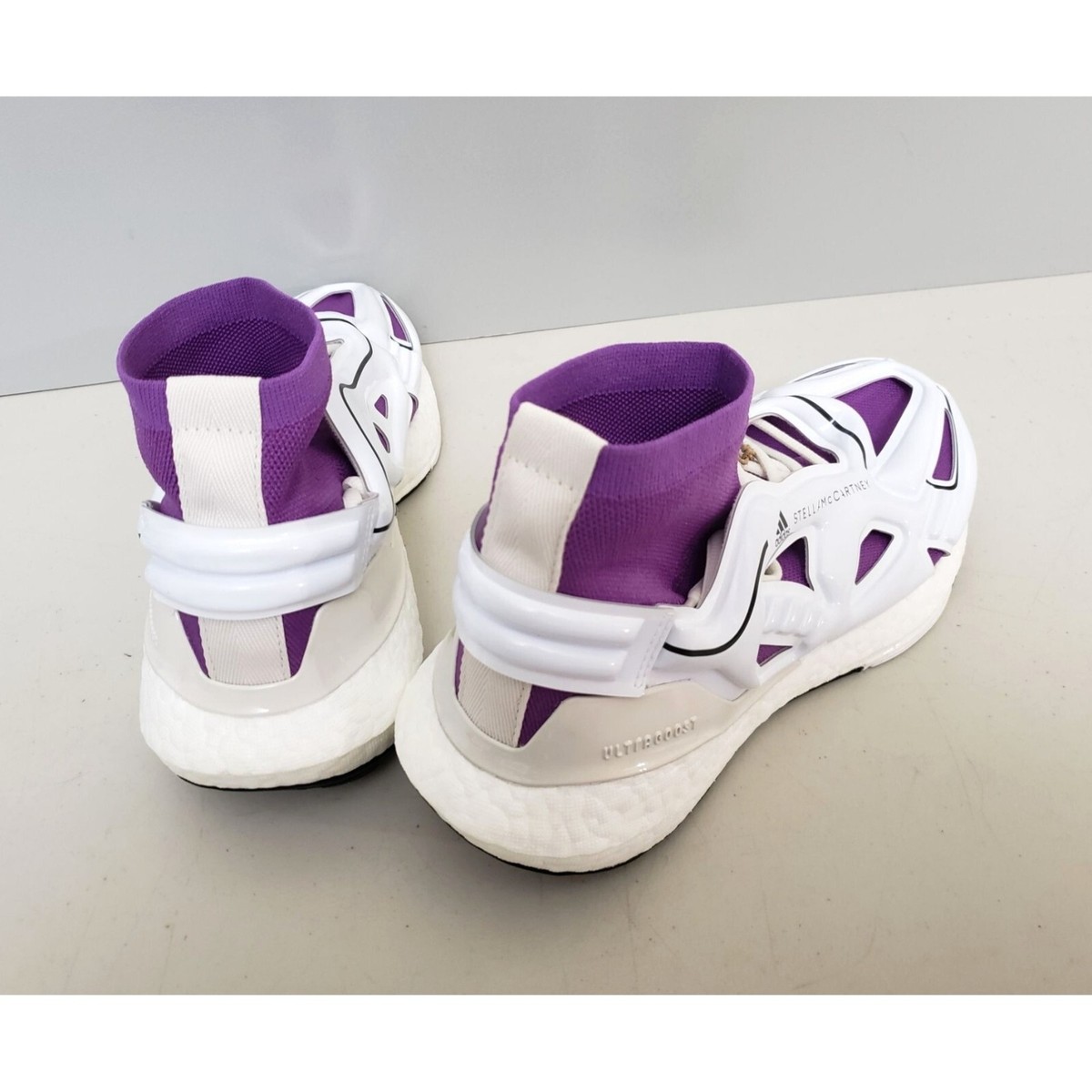 Stella McCartney for Adidas Ultraboost Sneakers White Purple