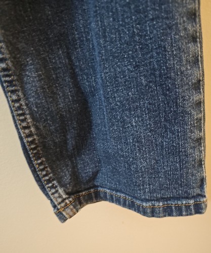 Pantalones de mezclilla Levi's Strauss Signature dorados rectos flexibles azules - Imagen 5 de 10