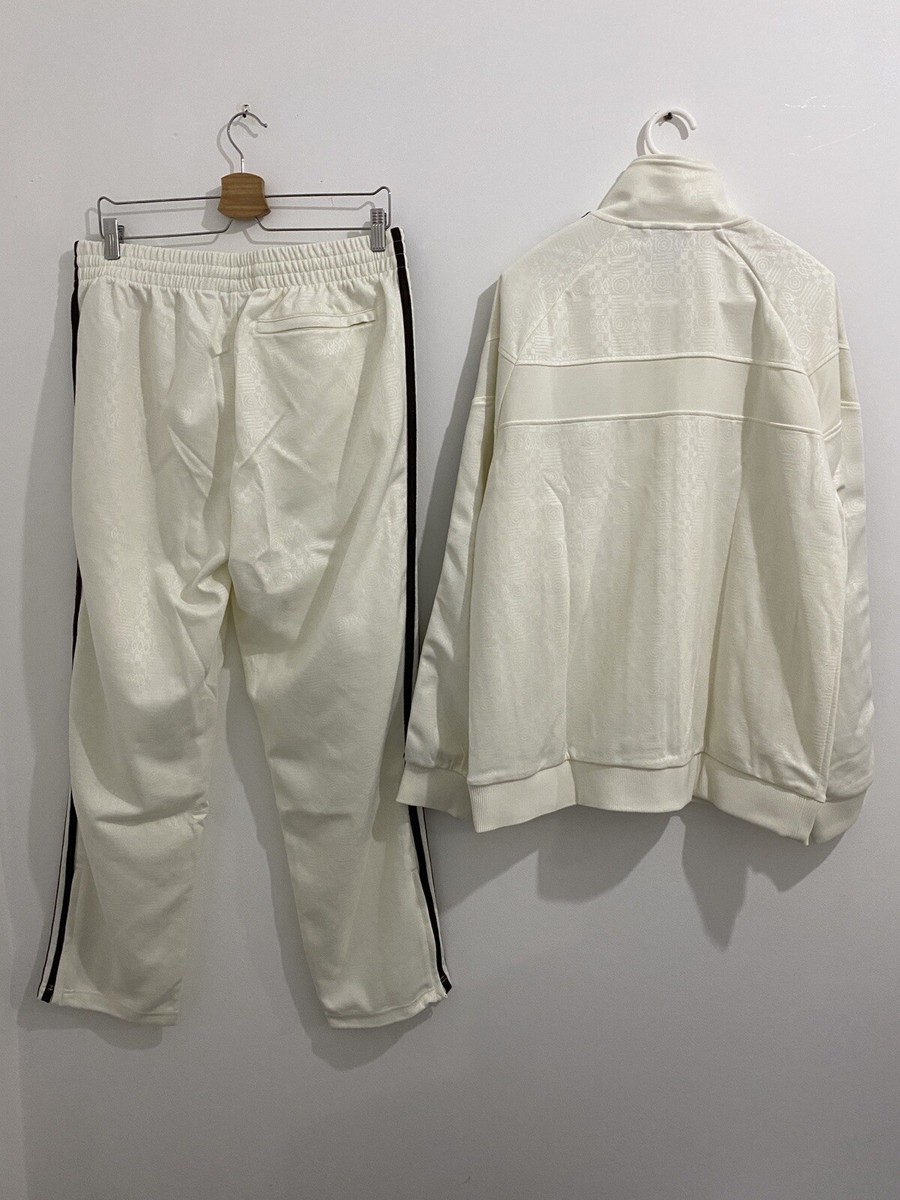 Adidas 80s Premium Embossed 3-Stripes Tracksuit Off White Adidas 80s Premium Embossed 3-Stripes Tracksuit Off White