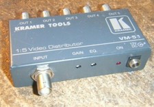 Amplificateur de distribution vidéo composite Kramer VM-51 1x5