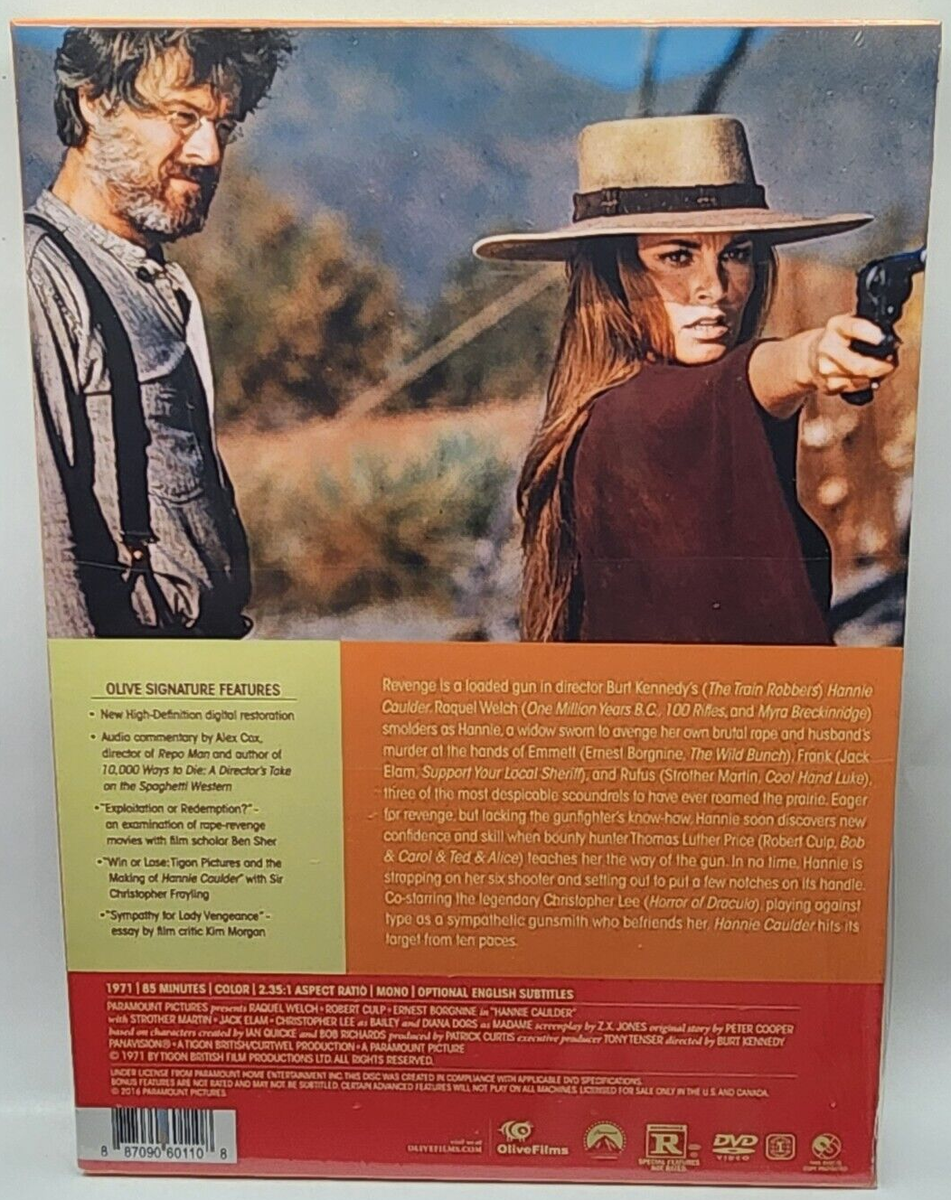 Hannie Caulder (DVD, 1971, Olive Signature) Raquel Welch Hannie Caulder (DVD, 1971, Olive Signature) Raquel Welch