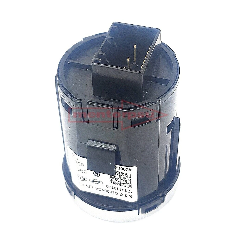 Interruptor de botón de parada de arranque con llave del motor 93502C3000 para Hyundai Sonata 2017-2019 Foto 4 de 4