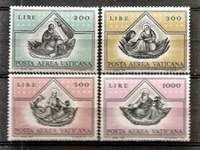 Vatican #Mi590-Mi593 MNH 1971 Evangelists Angelico [C55-C58]