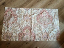 The Company Store "Coral/Mauve/Yellow Medallion" King Sham