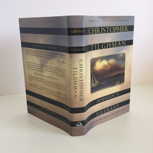 MASONS RETREAT Christopher Tilghman SPECIAL PREVIEW FIRST EDITION Hardcover w/DJ - Picture 3 of 10