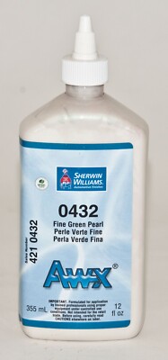 Sherwin Williams AWX - FINE GREEN Pearl 4210432 - Waterborne 12oz. 355mL