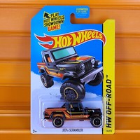 Hot Wheels - 2014 - Jeep Scrambler (Schwarz) - Hw Hot Trucks 8/10 - 138/250