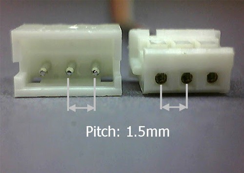 JST-ZH 1.5mm pitch mini 13-Pin female housing connector socket 30cm wire x 5 - Picture 6 of 6