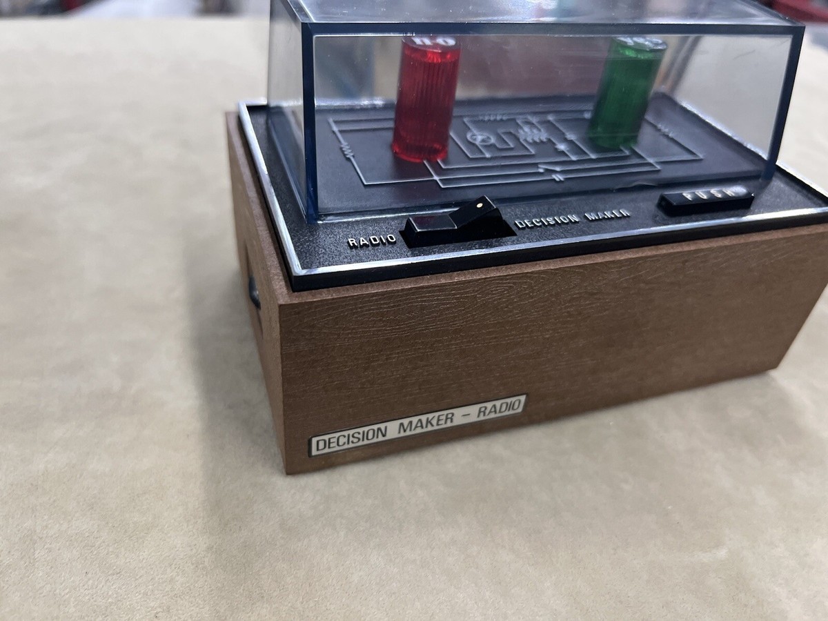 Waco Vintage Decision Maker Working Radio - Made In Japan - Very