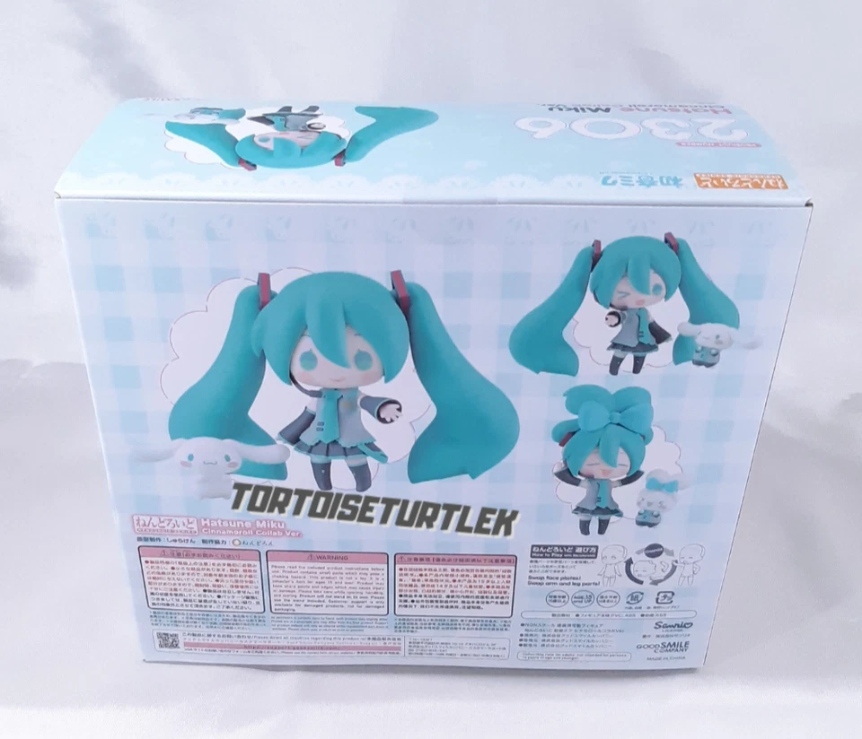 Nendoroid Hatsune Miku X Cinnamoroll 非比例可动人偶 Sanrio GSC — 第 4/4 张图片