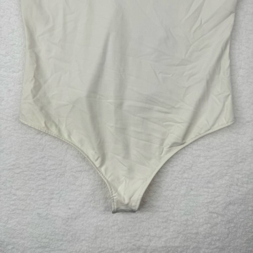 Body Intimately Free People bianco elasticizzato Keep It elegante profondo V grande nuovo con etichette - Foto 7 di 13