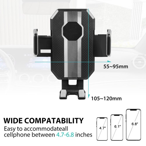 360° Handyhalterung Auto Armaturenbrett Universal KFZ Handy für Smartphone Navi - Bild 7 von 11