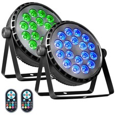 Stage Lighting Par Lights 80W RGBW 4 in 1 LED DMX Lights with Remote Sound Ac...